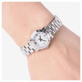 Marc Jacobs Amy Dinky White Dial Silver Steel Strap Watch for Women - MBM3225 Buy Now By Marc Jacobs