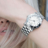 Marc Jacobs Mini Amy White Dial Silver Steel Strap Watch for Women - MBM3055 Buy Now By Marc Jacobs