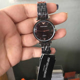 Emporio Armani Ceramica Black Dial Black Ceramic Strap Watch For Women - AR1487 Buy Now By Emporio Armani