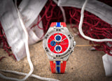 Maurice Lacroix Aikon Beach Volley Vikings Limited Edition Red Dial Red Rubber Strap Watch for Men - AI1018-SS001-530-6 Buy Now By Maurice Lacroix