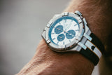 Maurice Lacroix Aikon Chronograph King of the Court Limited Edition Silver Dial Grey Rubber Strap Watch for Men - AI1018-TT030-130-K Buy Now By Maurice Lacroix