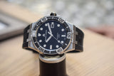 Maurice Lacroix Aikon Venturer Black Dial Black Rubber Strap Watch for Men - AI6058-SS001-330-1 Buy Now By Maurice Lacroix