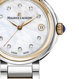 Shop Maurice Lacroix Fiaba Mother of Pearl Dial Two Tone Steel Strap Watch for Women - FA1007-PVP13-170-1 in USA