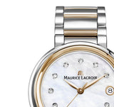 Shop Maurice Lacroix Fiaba Mother of Pearl Dial Two Tone Steel Strap Watch for Women - FA1007-PVP13-170-1 in USA