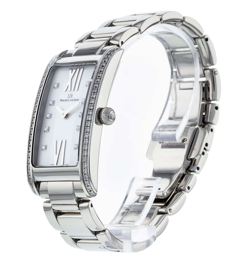 Maurice Lacroix Fiaba Diamonds White Dial Silver Steel Strap Watch for for Women - FA2164-SD532-170 Buy Now By Maurice Lacroix