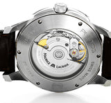 Maurice Lacroix Pontos Silver Dial Black Leather Strap Watch For Men - PT6148-SS001-131 Buy Now By Maurice Lacroix
