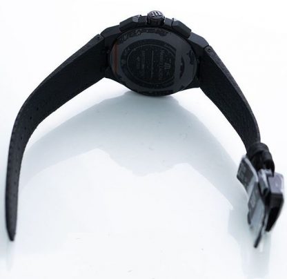 Maurice Lacroix Aikon Chronograph Limited Edition Black Dial Black Leather Strap Watch for Men - AI1018-PVB01-337-1 Buy Now By Maurice Lacroix