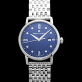 Maurice Lacroix Eliros Diamonds Blue Dial Silver Steel Strap Watch For Women - EL1094-SS002-450-1 Buy Now By Maurice Lacroix