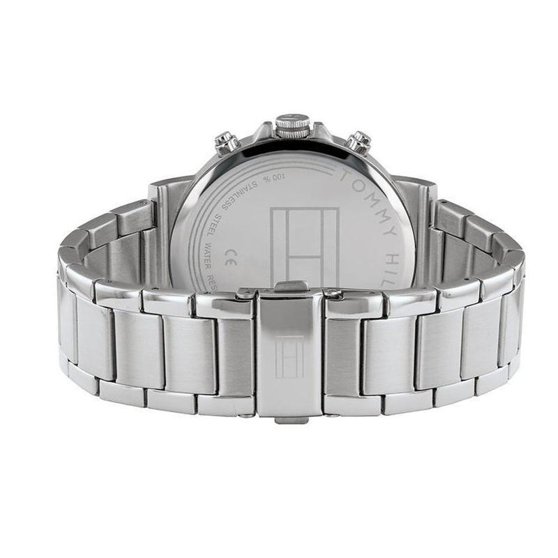 Tommy Hilfiger Chronograph Grey Dial Silver Steel Strap Watch for Men - 1710382 Buy Now By Tommy Hilfiger