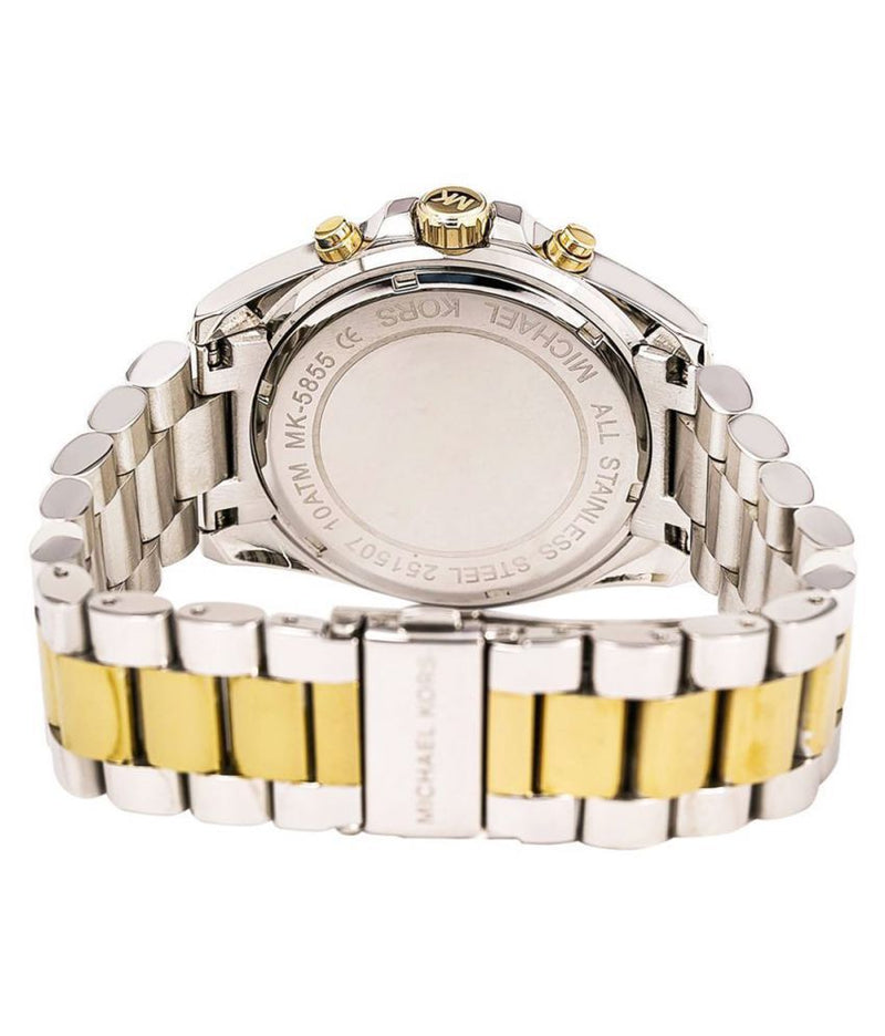 Michael Kors Runway Gold Dial Two Tone Steel Strap Watch for Women - MK5137 Buy Now By Michael Kors