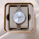 Michael Kors Charley Quartz Silver Dial Silver Steel Strap Watch for Women - MK4398 Buy Now By Michael Kors