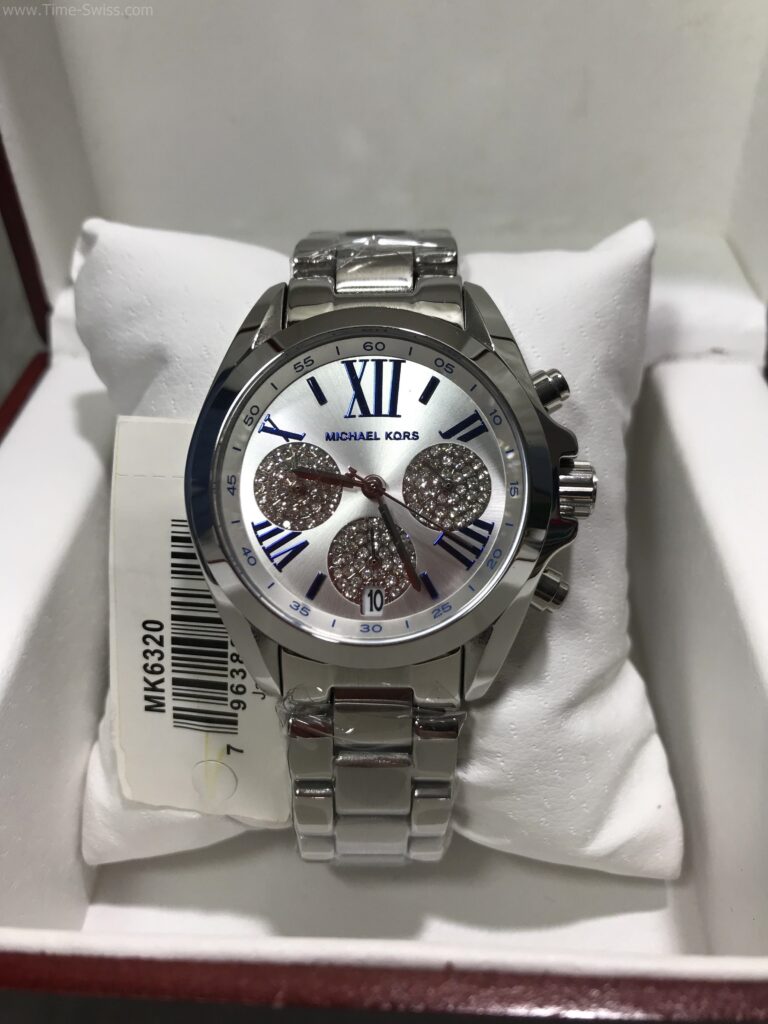 Michael Kors Bradshaw Quartz Silver Dial Silver Steel Strap Watch For Women - MK6320 Buy Now By Michael Kors