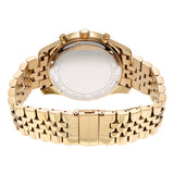 Michael Kors Lexington Chronograph Gold Dial Gold Steel Strap Watch For Men - MK8579 Buy Now By Michael Kors