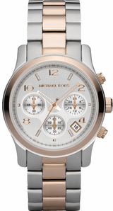 Michael Kors Runway Silver Dial Two Tone Steel Strap Watch for Women - MK5315 Buy Now By Michael Kors