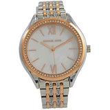 Michael Kors Mindy Three Hand White Dial Two Tone Steel Strap Watch For Women - MK7077 Buy Now By Michael Kors