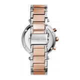 Michael Kors Parker Chronograph Purple Dial Two Tone Steel Strap Watch For Women - MK6108 Buy Now By Michael Kors