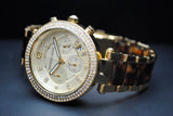 Michael Kors Parker Chronograph Silver Dial Two Tone Steel Strap Watch For Women - MK5687 Buy Now By Michael Kors