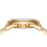 Michael Kors Camille Chronograph White Dial Gold Steel Strap Watch For Women - MK7270 Buy Now By Michael Kors