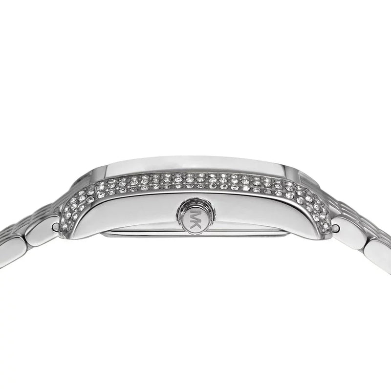 Michael Kors Emery Analog Three Hand Blue Dial Silver Steel Strap Watch for Women - MK4829 Buy Now By Michael Kors