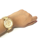 Michael Kors Parker Gold Dial Gold Steel Strap Watch for Women - MK5354 Buy Now By Michael Kors