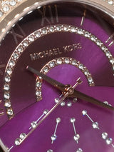 Michael Kors Lauryn Pink Dial Rose Gold Steel Strap Watch for Women - MK3722 Buy Now By Michael Kors