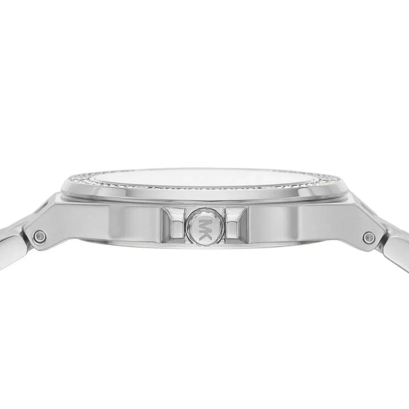 Michael Kors Lennox Three Hand Silver Dial Silver Steel Strap Watch For Women - MK7280 Buy Now By Michael Kors