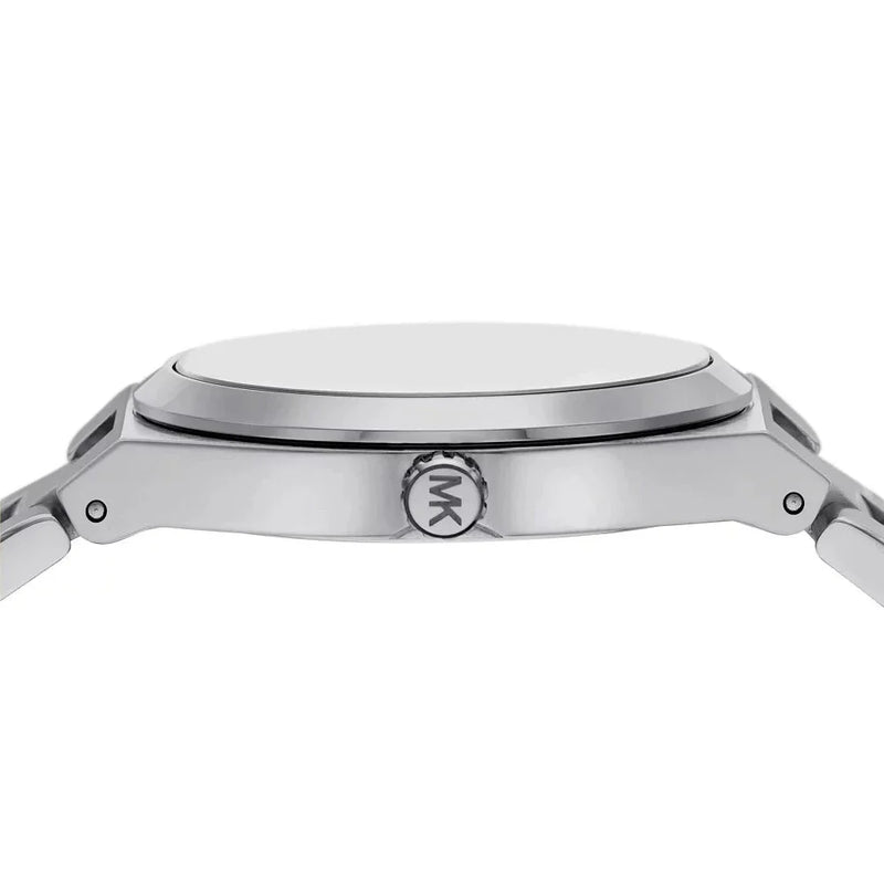 Michael Kors Lennox Three Hand Silver Dial Silver Steel Strap Watch For Women - MK7393 Buy Now By Michael Kors