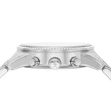 Michael Kors Ritz Chronograph Crystals Silver Dial Silver Steel Strap Watch For Women - MK7301 Buy Now By Michael Kors