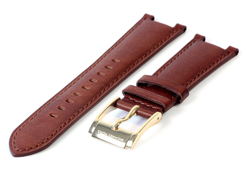 Michael Kors Parker Champagne Gold Dial Brown Leather Strap Watch for Women - MK2249 Buy Now By Michael Kors