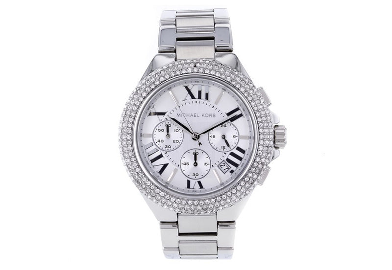 Michael Kors Camille Silver Dial Silver Steel Strap Watch for Women - MK5634 Buy Now By Michael Kors