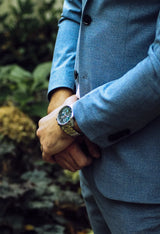 Shop Hugo Boss Skymaster Blue Dial Silver Steel Strap Watch for Men - 1513784 in USA