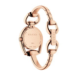 Gucci Horsebit Collection Diamonds Mother of Pearl Dial Rose Gold Steel Strap Watch For Women - YA139508 Buy Now By Gucci