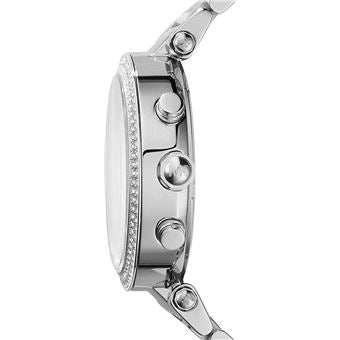 Michael Kors Parker Chronograph Blue Dial Silver Steel Strap Watch for Women - MK6117 Buy Now By Michael Kors