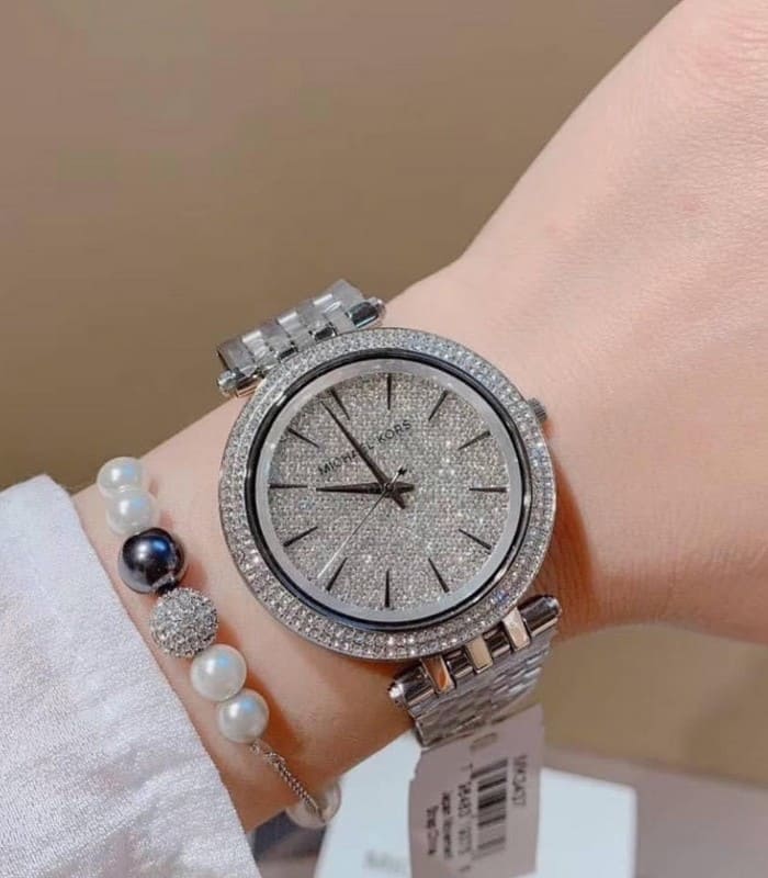 Michael Kors Darci Silver Dial Silver Steel Strap Watch for Women - MK3437 Buy Now By Michael Kors