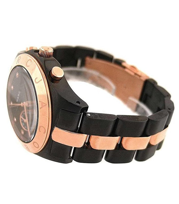 Marc Jacobs Blade Chronograph Grey Dial Two Tone Steel Strap Watch for Women - MBM3180 Buy Now By Marc Jacobs