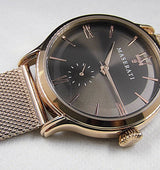 Maserati Epoca Anthracite Dial Rose Gold Mesh Bracelet Watch For Men - R8853118004 Buy Now By Maserati