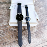 Movado Museum Classic Black Dial Black Leather Strap Watch for Men - 0607194 Buy Now By Movado