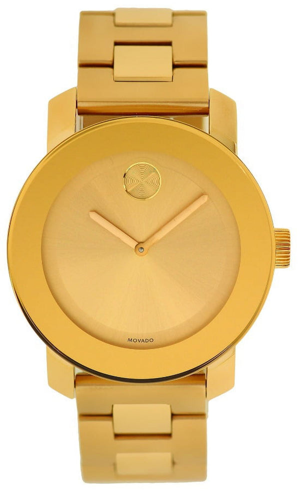 Shop Movado Bold Rose Gold Dial Rose Gold Steel Strap Watch for Women - 3600188 in USA