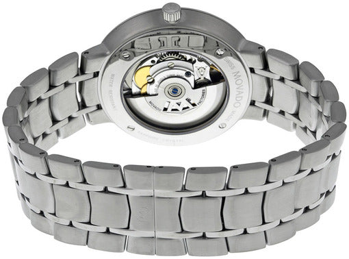 Movado 1881 Automatic Silver Dial Silver Steel Strap Watch for Men - 606915 Buy Now By Movado