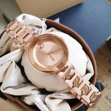Movado Bold Rose Gold Dial Rose Gold Steel Strap Watch for Women - 3600387 Buy Now By Movado