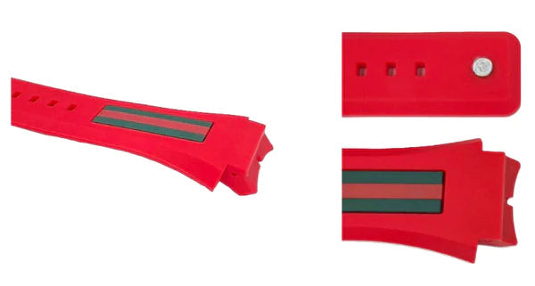 Gucci Sync XXL Quartz Red Dial Red Rubber Strap Unisex Watch - YA137103 Buy Now By Gucci