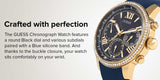 Guess Sunrise Blue Dial with Diamonds Blue Rubber Strap Watch For Women - W0616L2 Buy Now By Guess