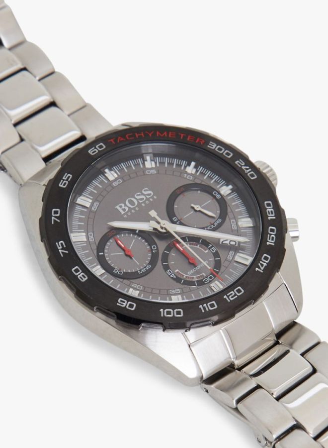 Hugo Boss Intensity Chronograph Black Dial Silver Steel Strap Watch For Men - 1513680 Buy Now By Hugo Boss