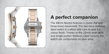 Fossil Neutra Chronograph Brown Dial Two Tone Steel Strap Watch for Men - FS5869 Buy Now By Fossil
