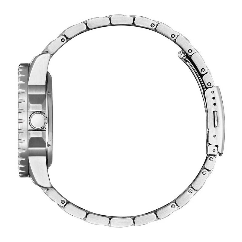 Citizen Promaster Mechanical Green Dial Silver Steel Strap Watch For Men - NJ0129-87X Buy Now By Citizen