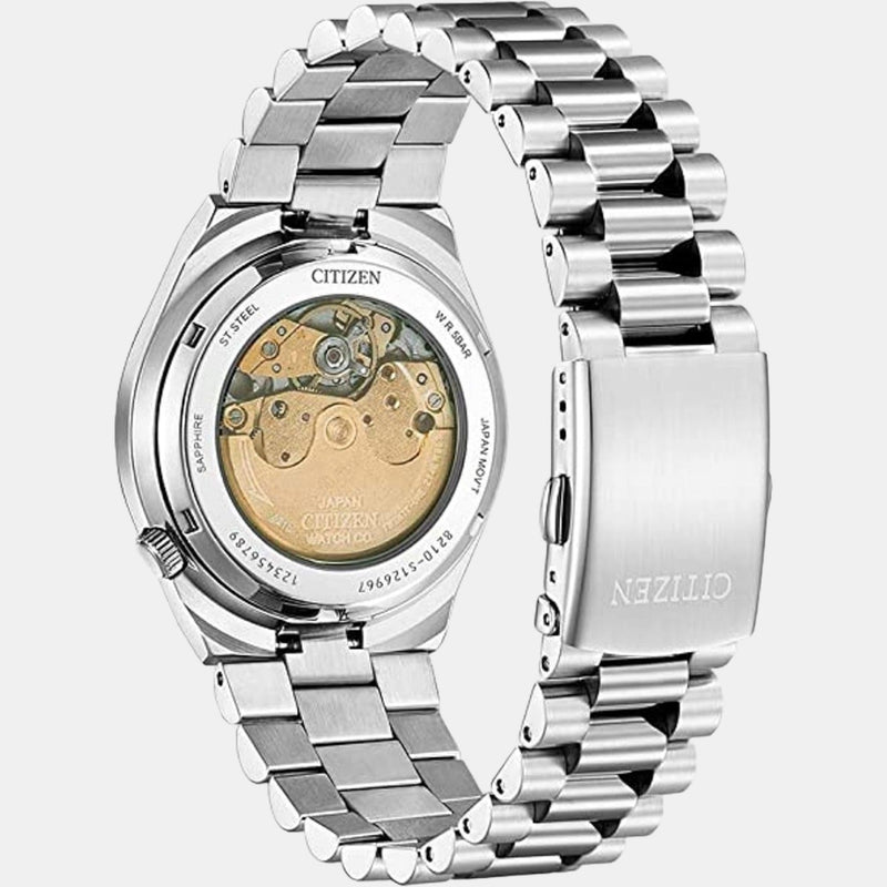 Citizen Tsuyosa Automatic Blue Dial Silver Steel Strap Watch For Men - NJ0150-81L Buy Now By Citizen