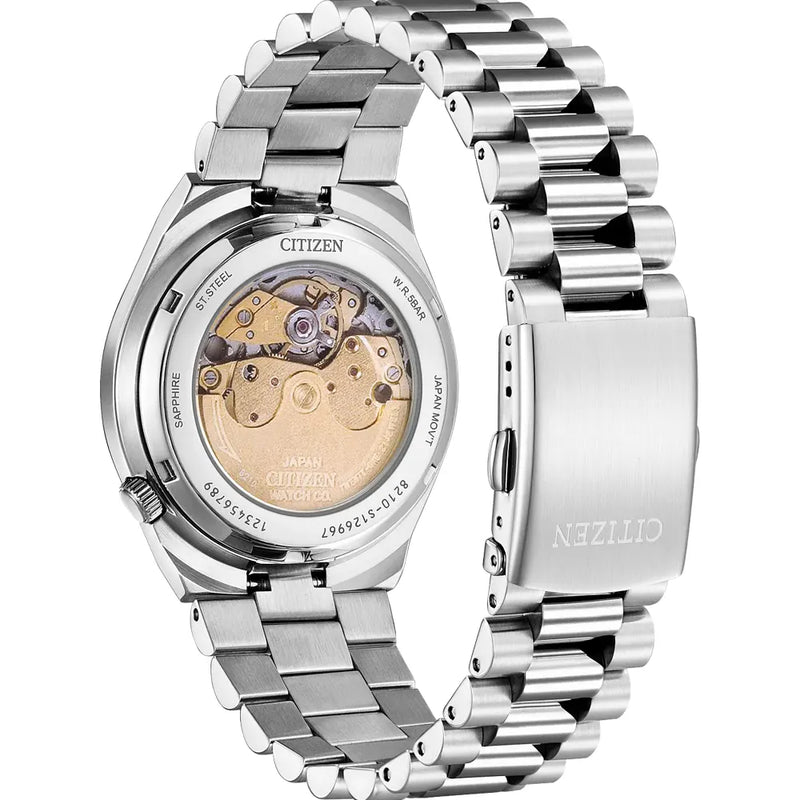 Citizen x Pantone Automatic Dreamy Pink Dial Silver Steel Strap Watch For Men - NJ0158-89X Buy Now By Citizen