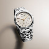 Citizen Tsuyosa Automatic Oatmeal White Dial Silver Steel Strap Watch For Men - NJ0151-88W Buy Now By Citizen