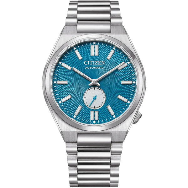 Citizen Tsuyosa Automatic Blue Dial Silver Steel Strap Watch For Men - NK5010-51L