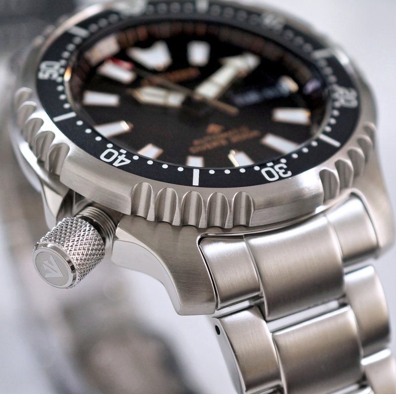 Citizen Promaster 200M Diver Fugu Asian Limited Edition Black Dial Silver Steel Strap Watch For Men - NY0090-86E Buy Now By Citizen